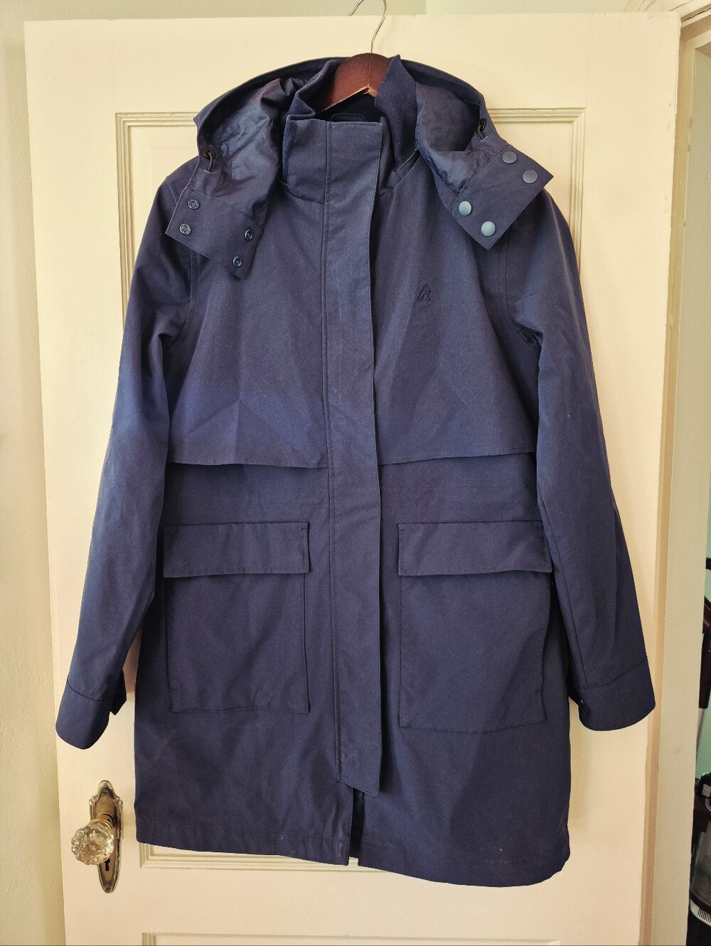 Ripzone Rain Coat Womens Medium Navy Blue